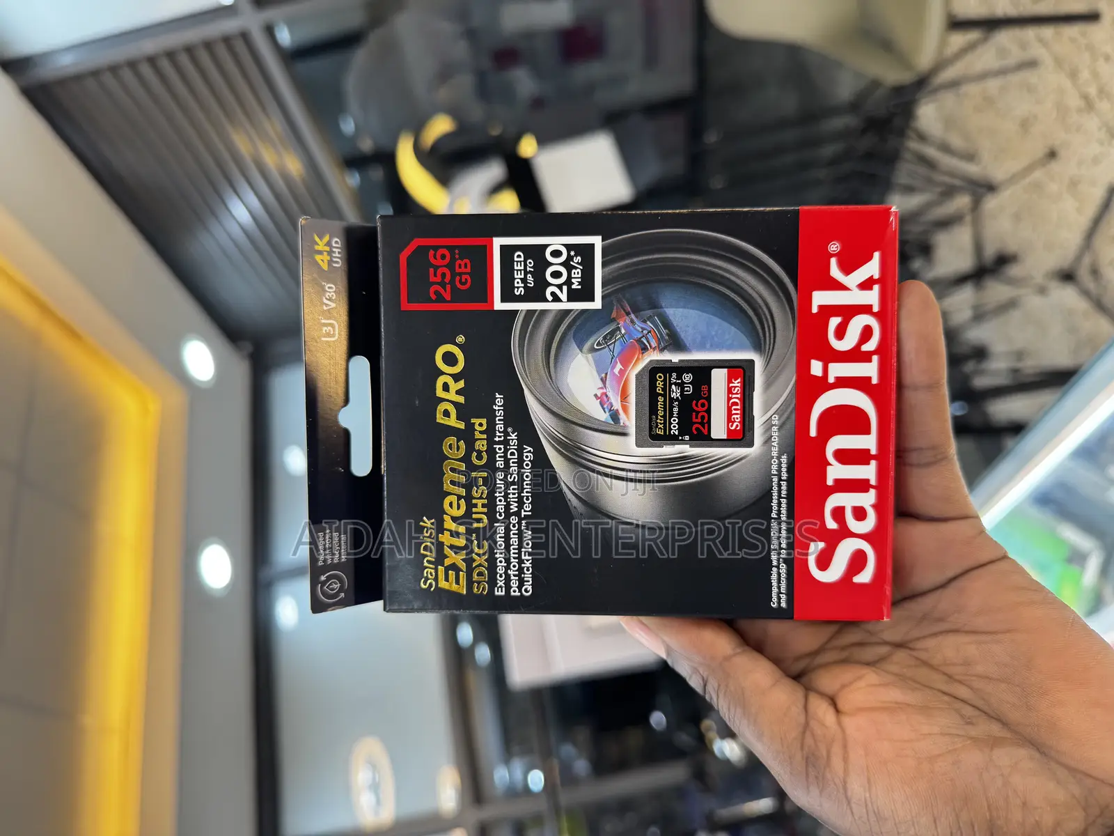 Sandisk 256gb Extreme Pro SDXC Uhs-I Memory Card