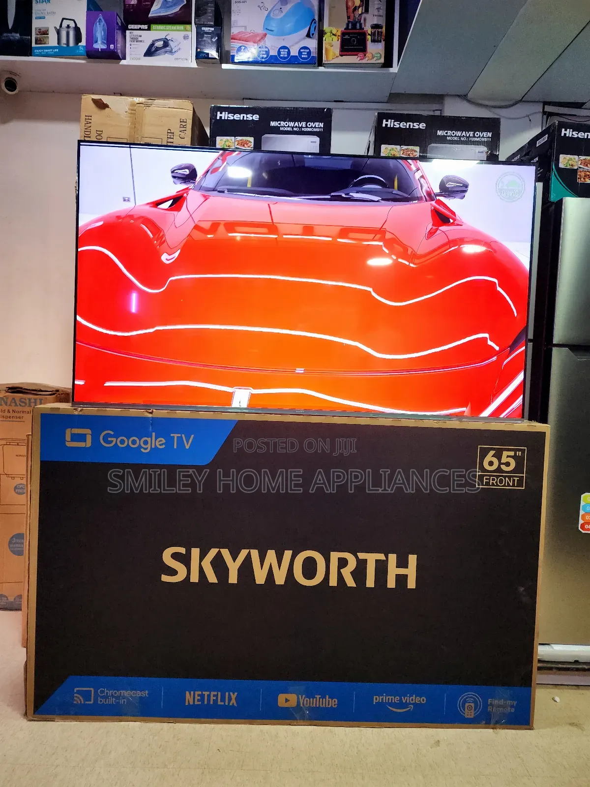 Newly Restocked 65inches Skyworth Google Pro Andriod Tv