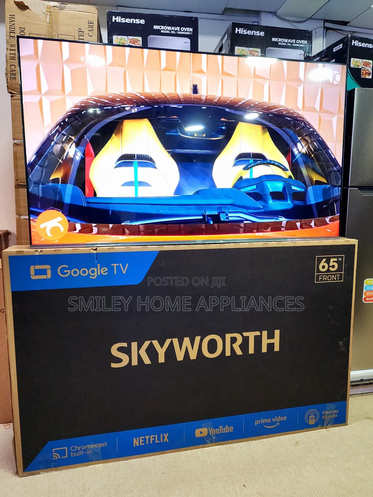 Newly Restocked 65inches Skyworth Google Pro Andriod Tv