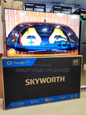 Newly Restocked 65inches Skyworth Google Pro Andriod Tv