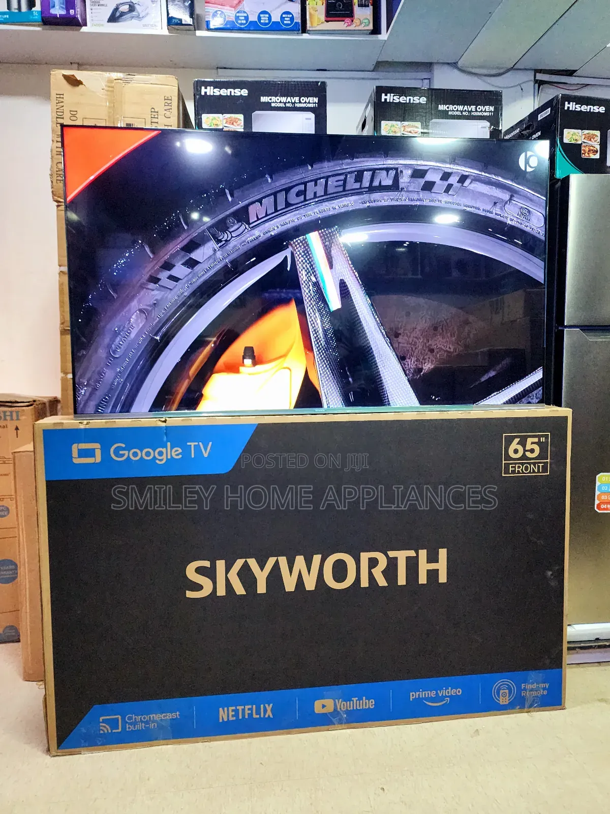 Newly Restocked 65inches Skyworth Google Pro Andriod Tv