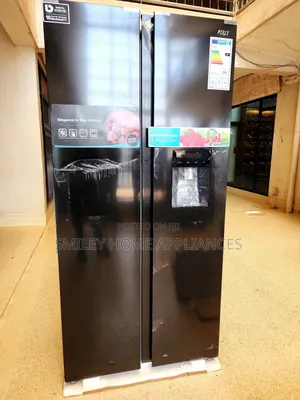Pixels 515ltrs Side by Side Refrigerator Black