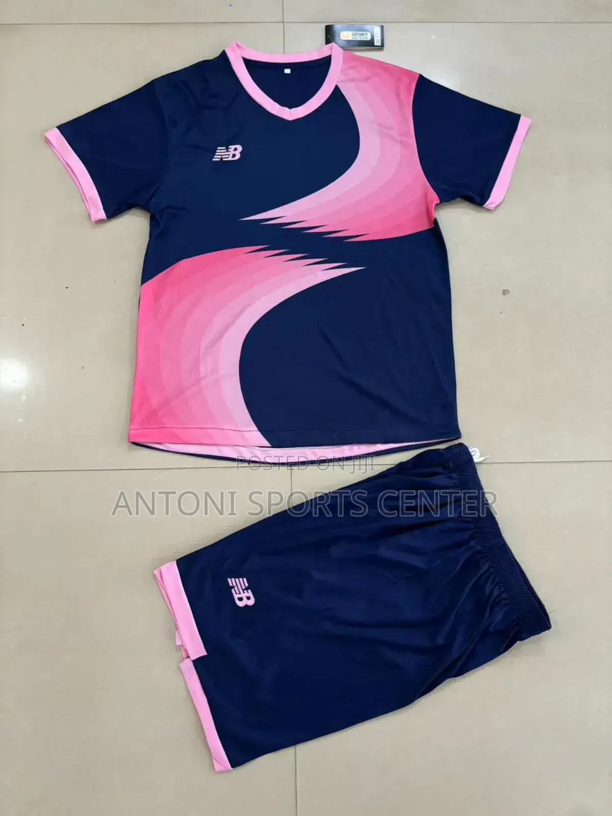 Pink Plain Team Jersey