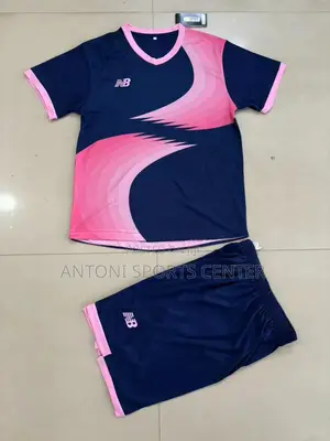 Pink Plain Team Jersey