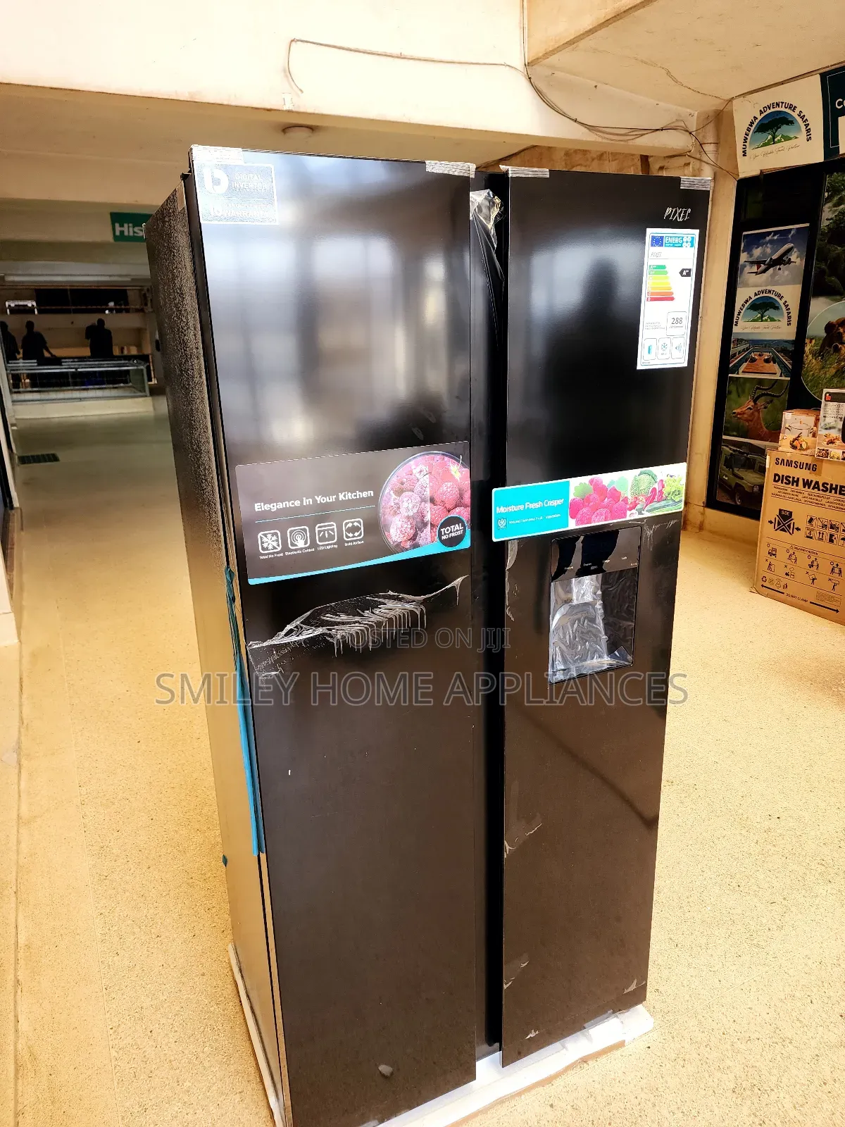 Brand New Pixels 515ltrs Side by Side High End Refrigerator