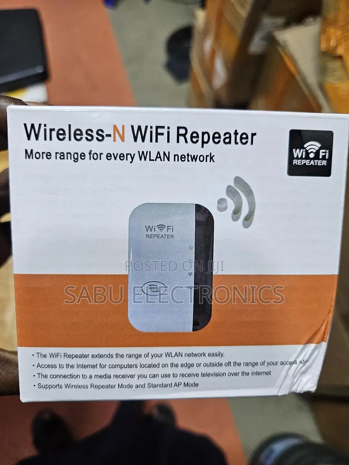 Wifi Extender- Range Extender- Repeater- 300mbps- 70m Long