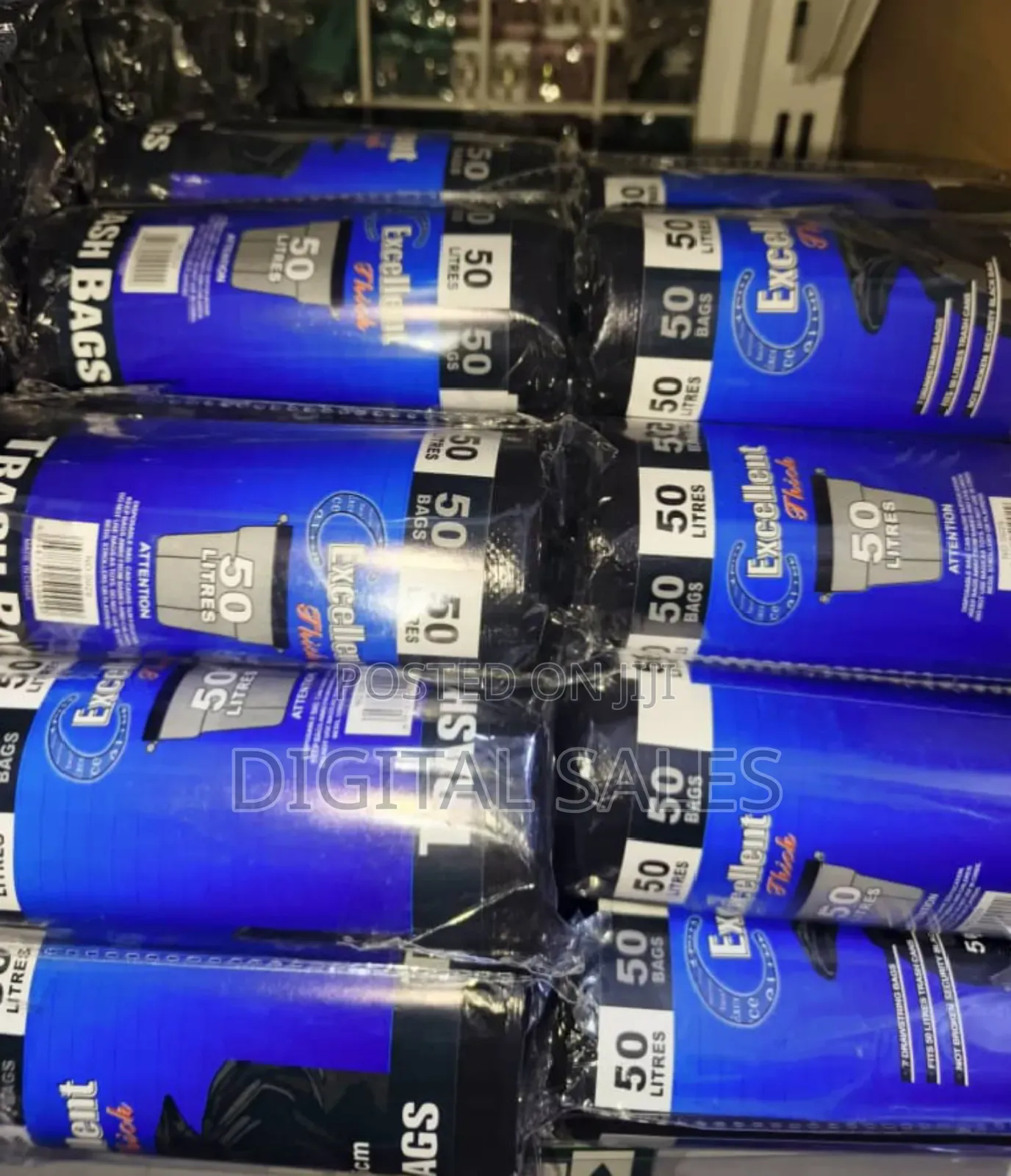 Garbage Bags All Litres Black