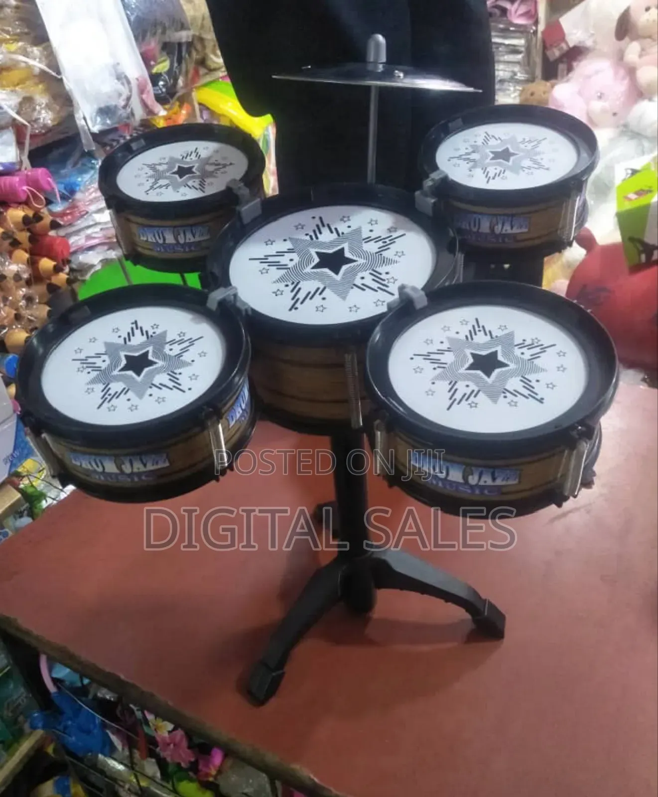 Jazz Drum Set for Kids