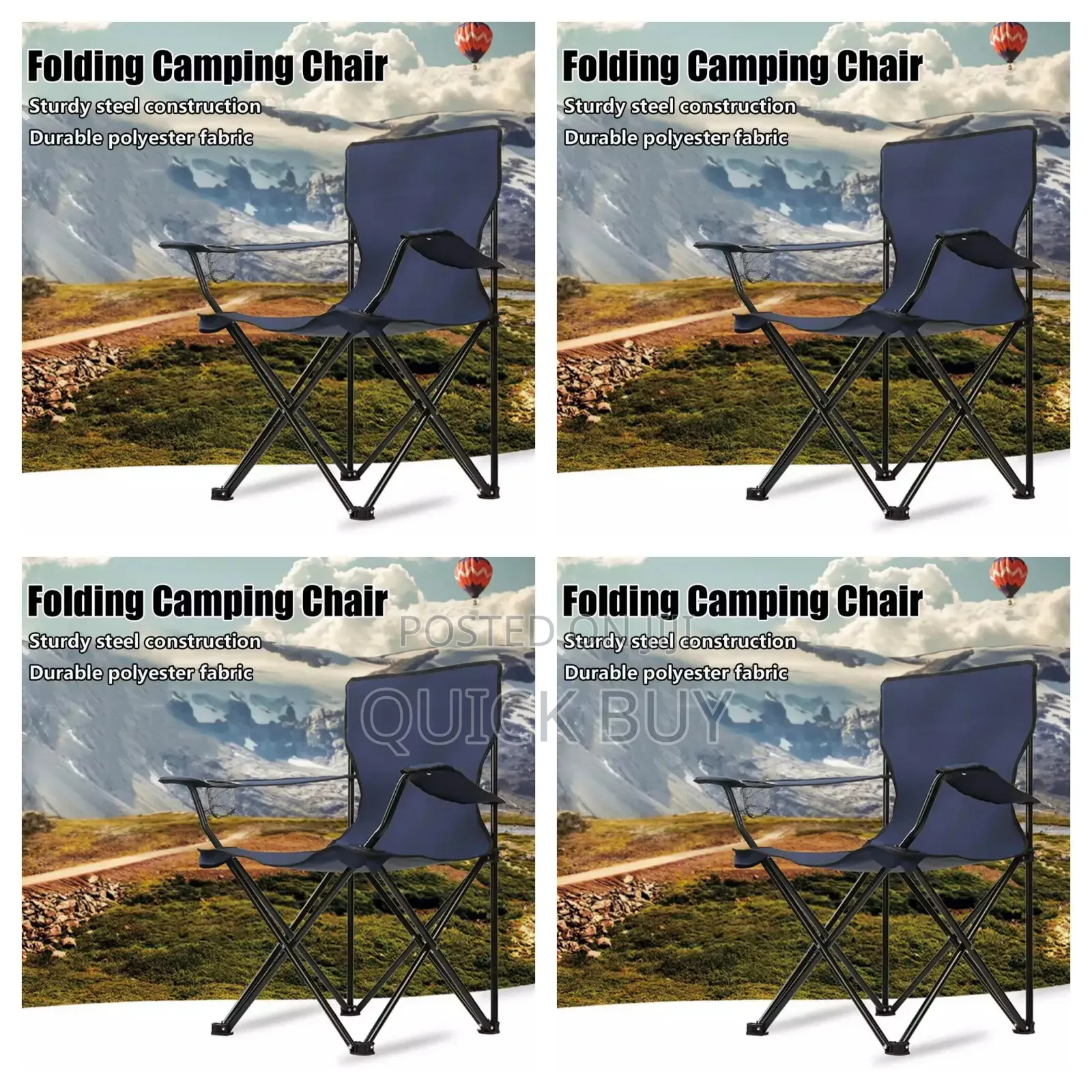 Folding New Standard Camping Chair