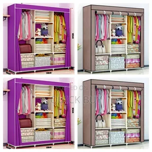New Unique Wooden Frame Wardrobe