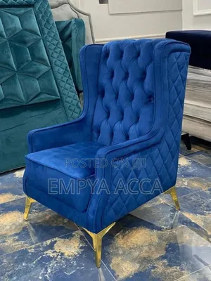 Single Blue Capant Sofa