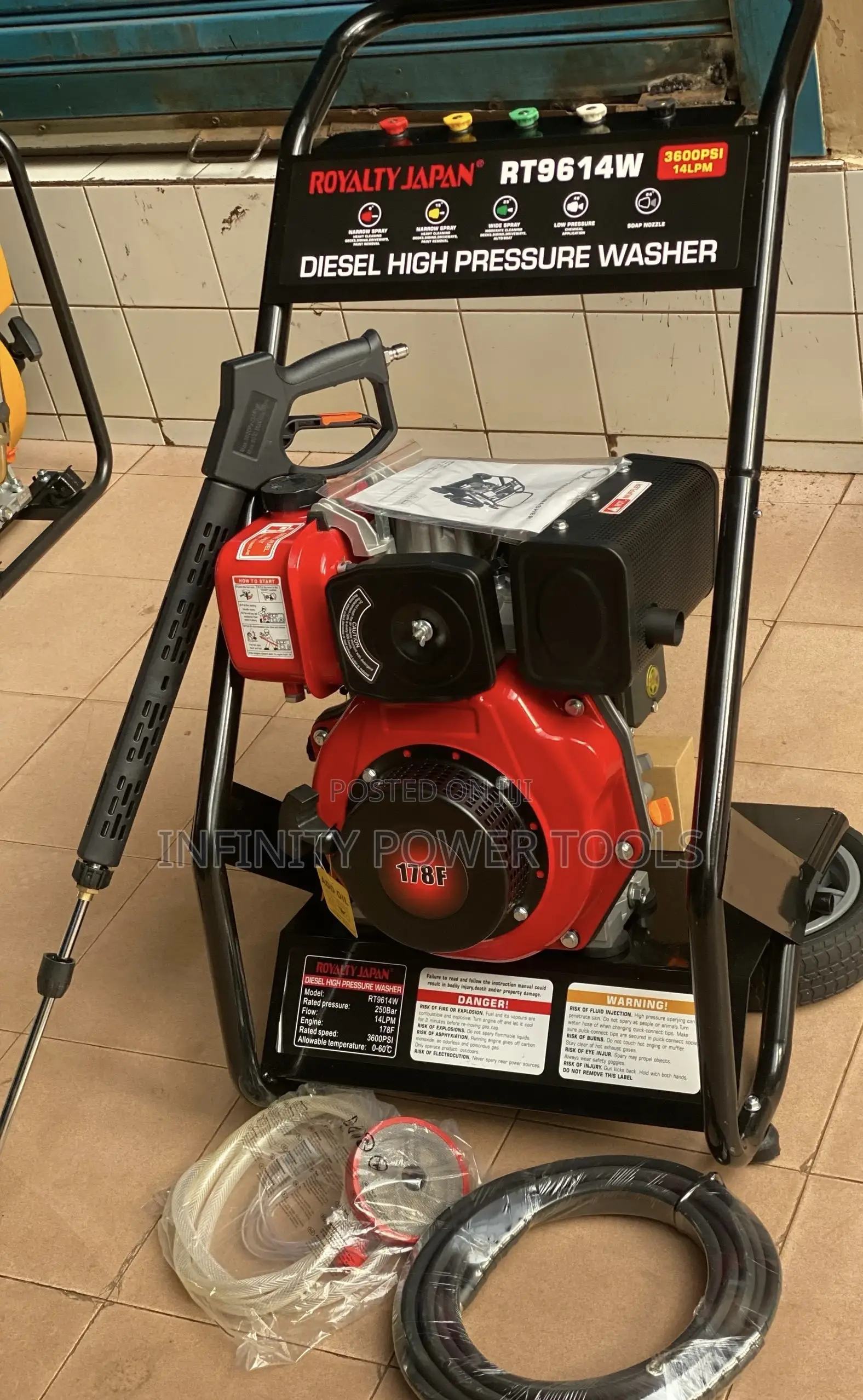 Diesel Pressure Washer(178f)