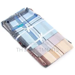 Cotton Handkerchiefs - 12 Pieces - Multicolor