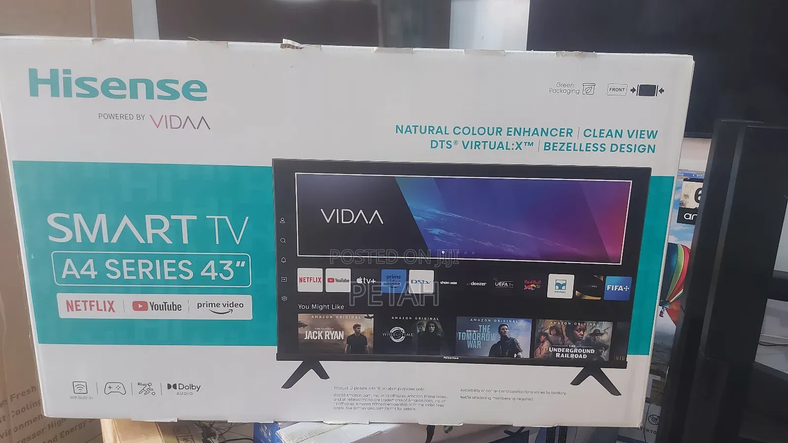 43 Hisense Smart Frameless Tv