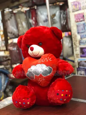 Red I Love You Teddy Bear