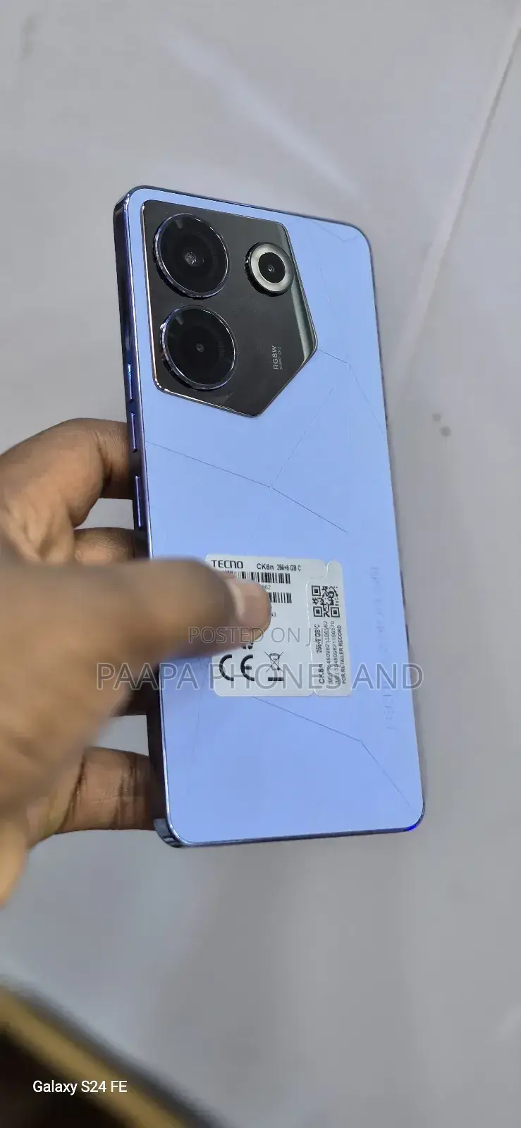 Tecno Camon 20 Pro 256 GB Blue