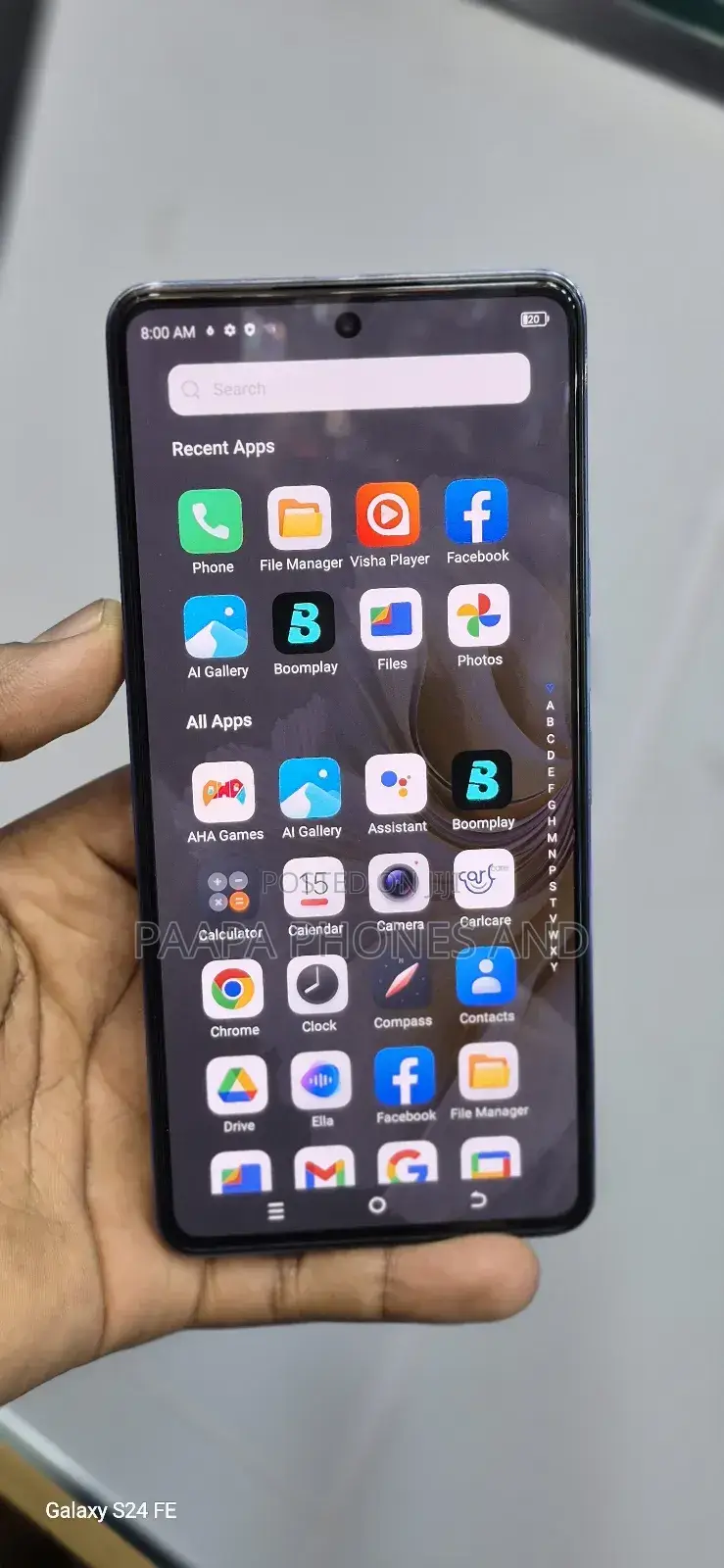 Tecno Camon 20 Pro 256 GB Blue
