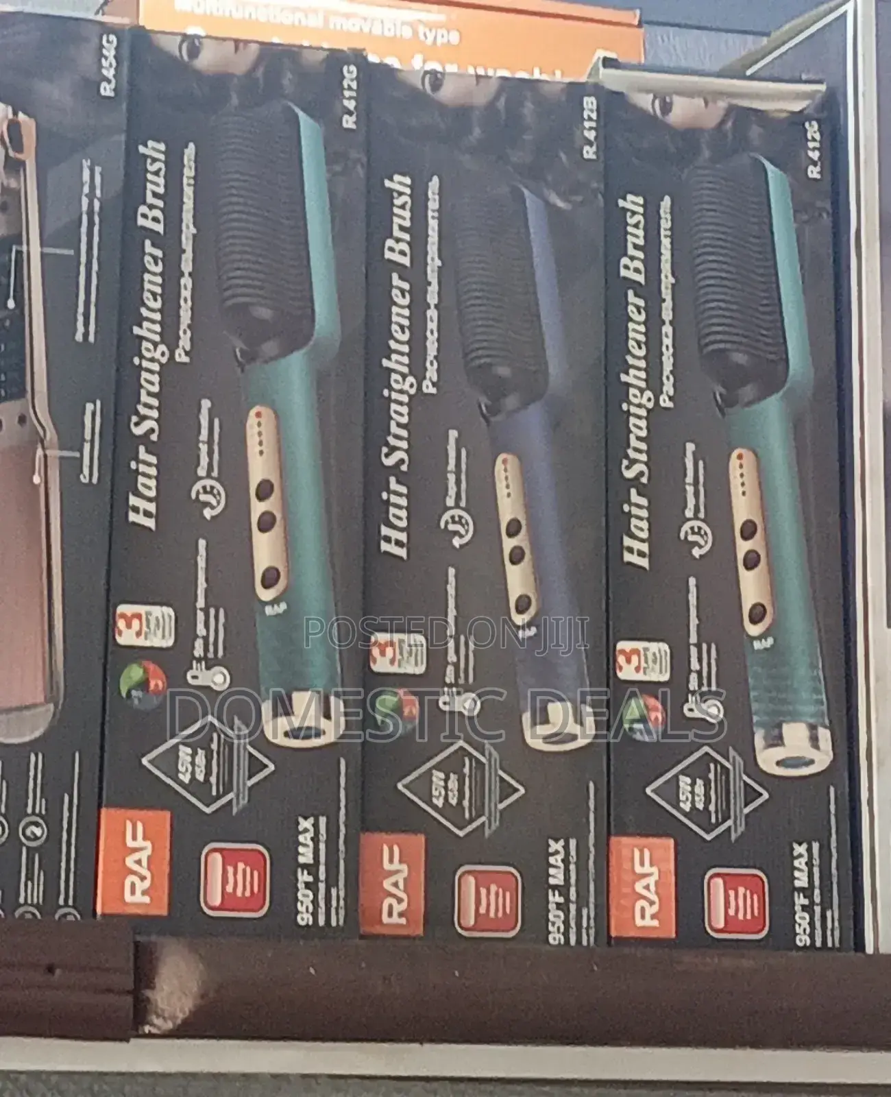 Raf Hair Straightener Brush