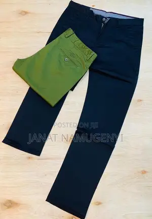 Black Khaki Trousers