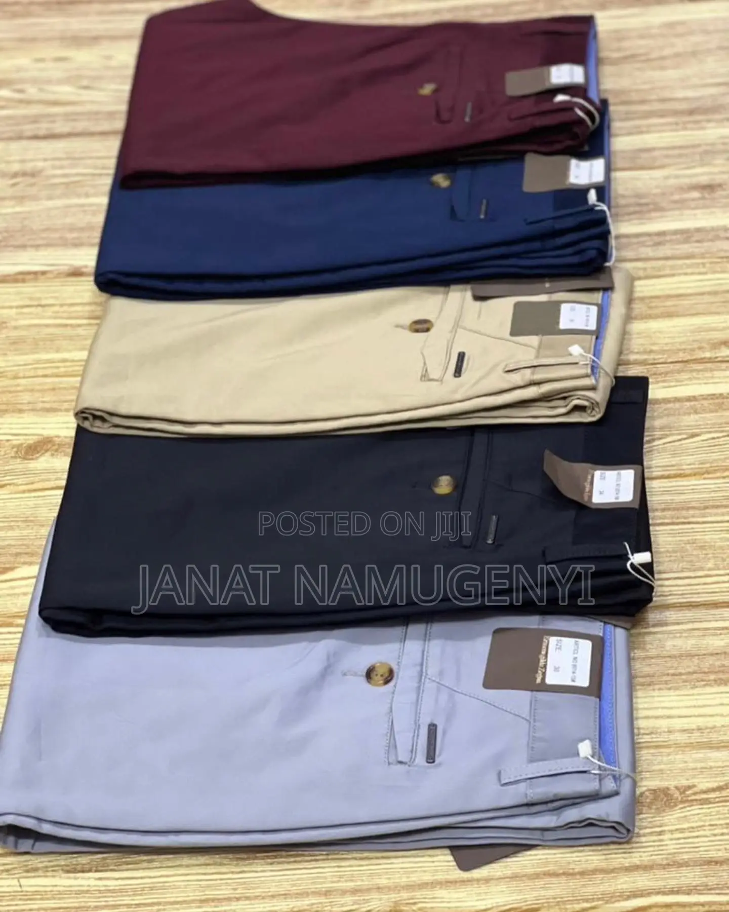 Black Khaki Trousers