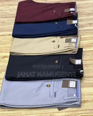 Black Khaki Trousers