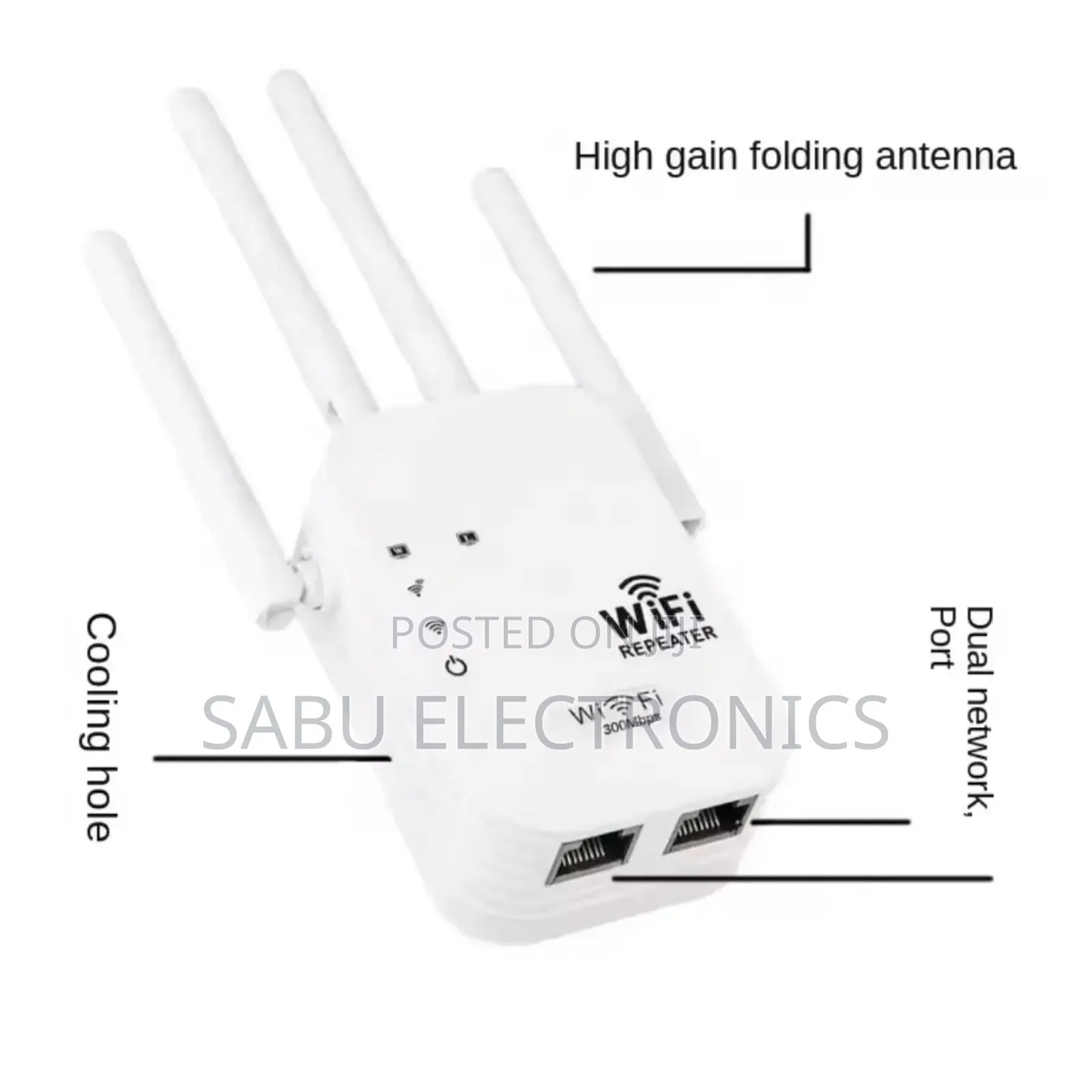 Wifi Range Extender 300mbps - 70m Extender - Wifi Repeater