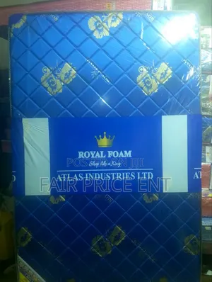 Royal Foam High Density. 4*6*6inches. ( Blue)