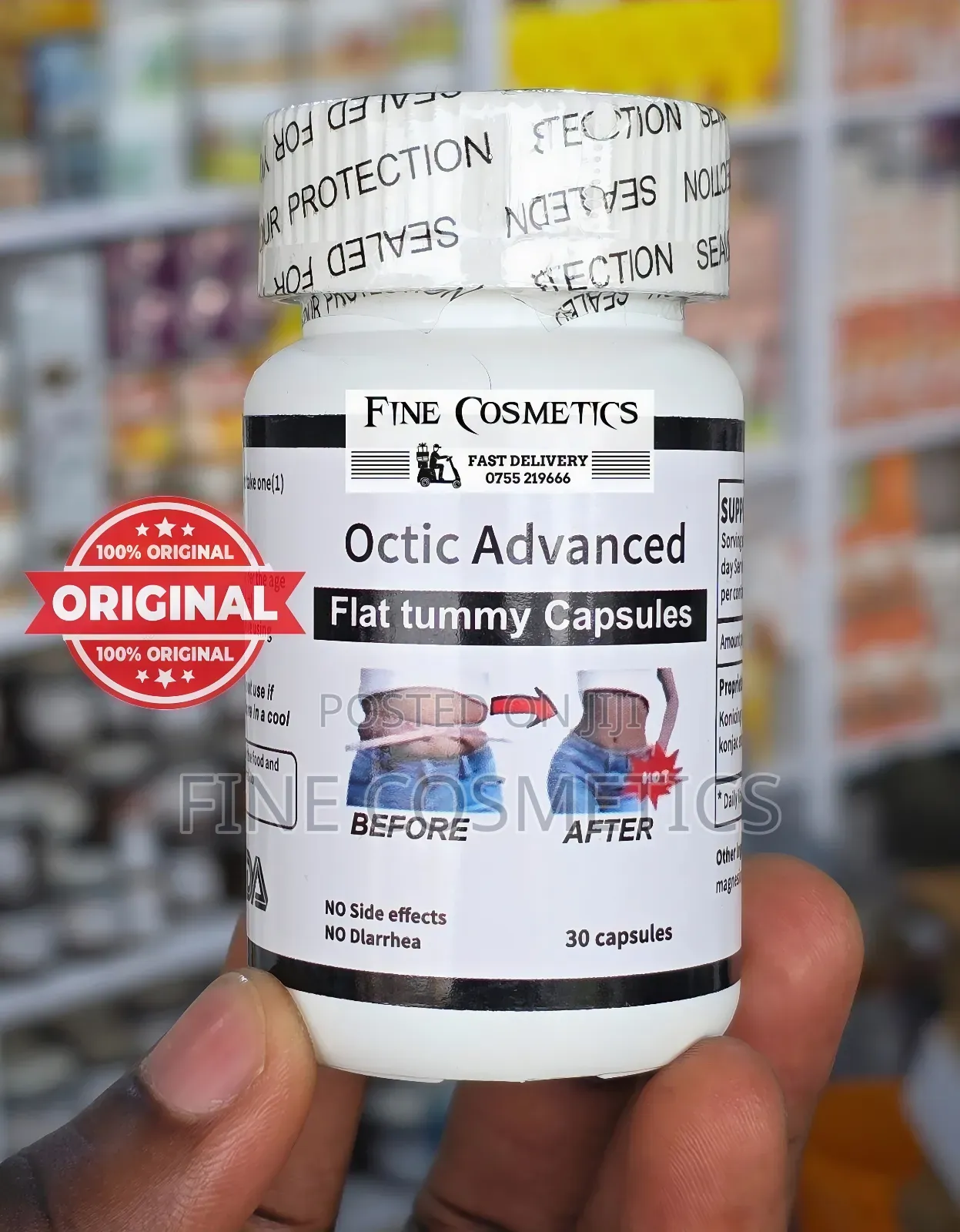 Original Octic Advanced Flat Tummy Upper Body Slimming Pills