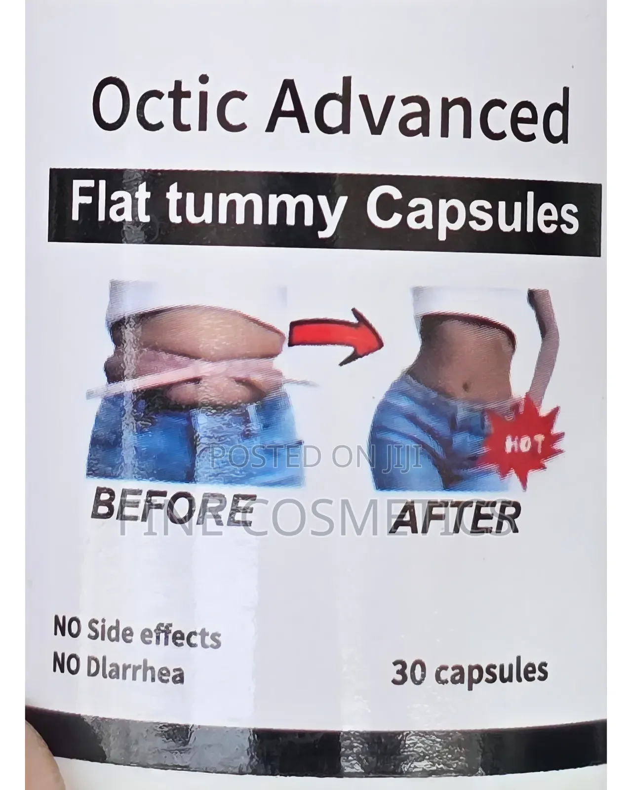 Original Octic Advanced Flat Tummy Upper Body Slimming Pills