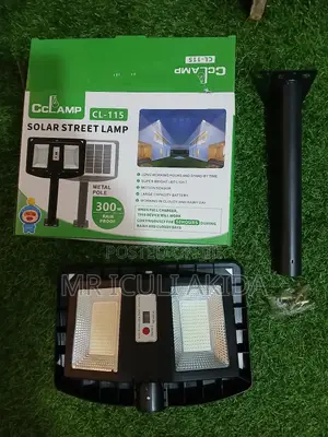 300w Rainproof Super Bright Motion Sensor Solar Street Lamp
