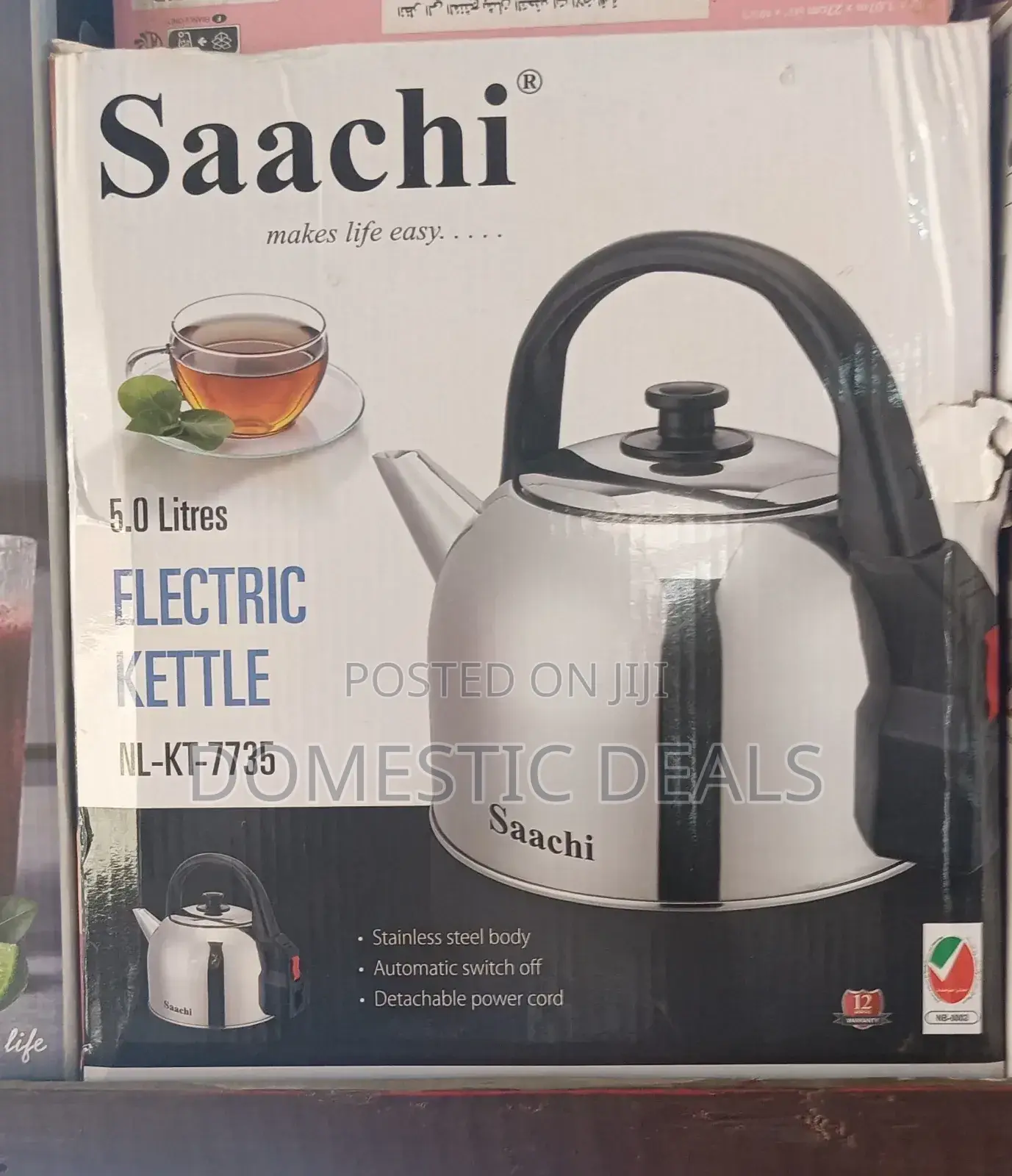 Saatchi Electric Kettle 5.0l