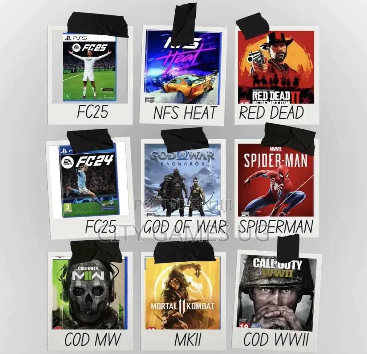 10 Ps4 Games Selection
