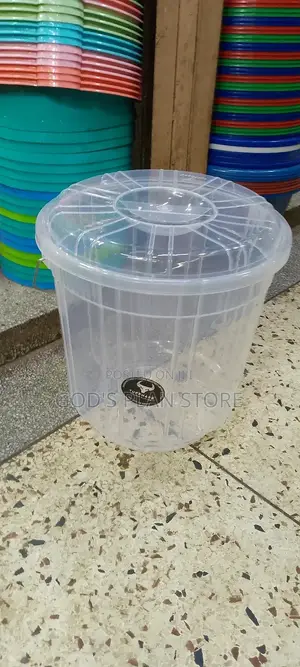 Plastic Buckets 20litres Clear