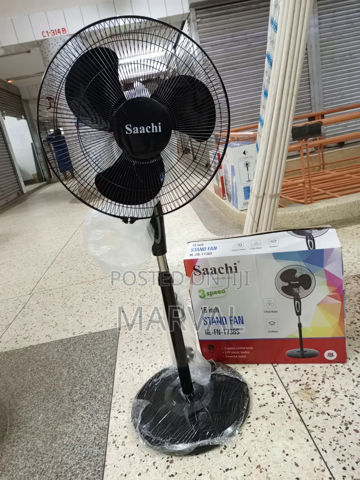 16 Inch Saatchi Stand Fan