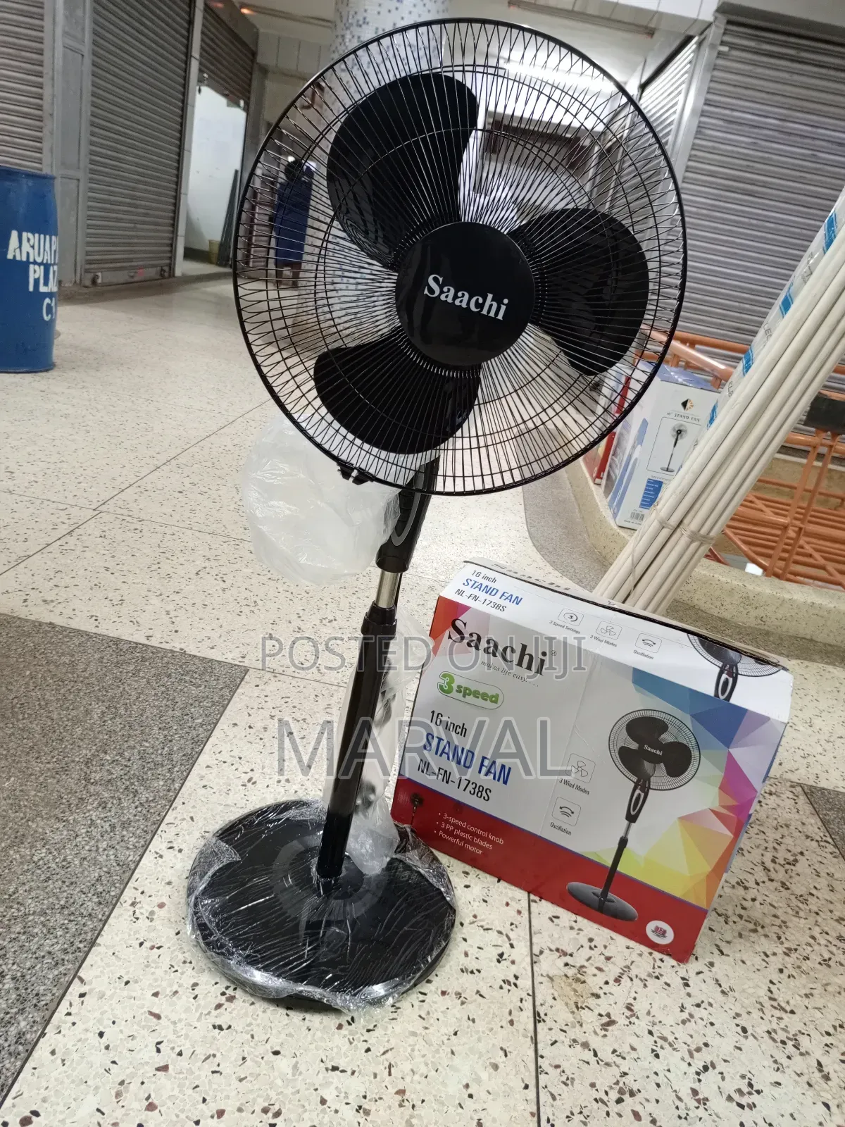 16 Inch Saatchi Stand Fan