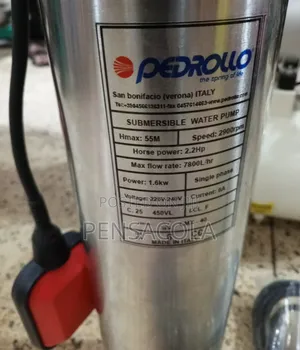 Pedrollo 55m Submersible Water Bottle