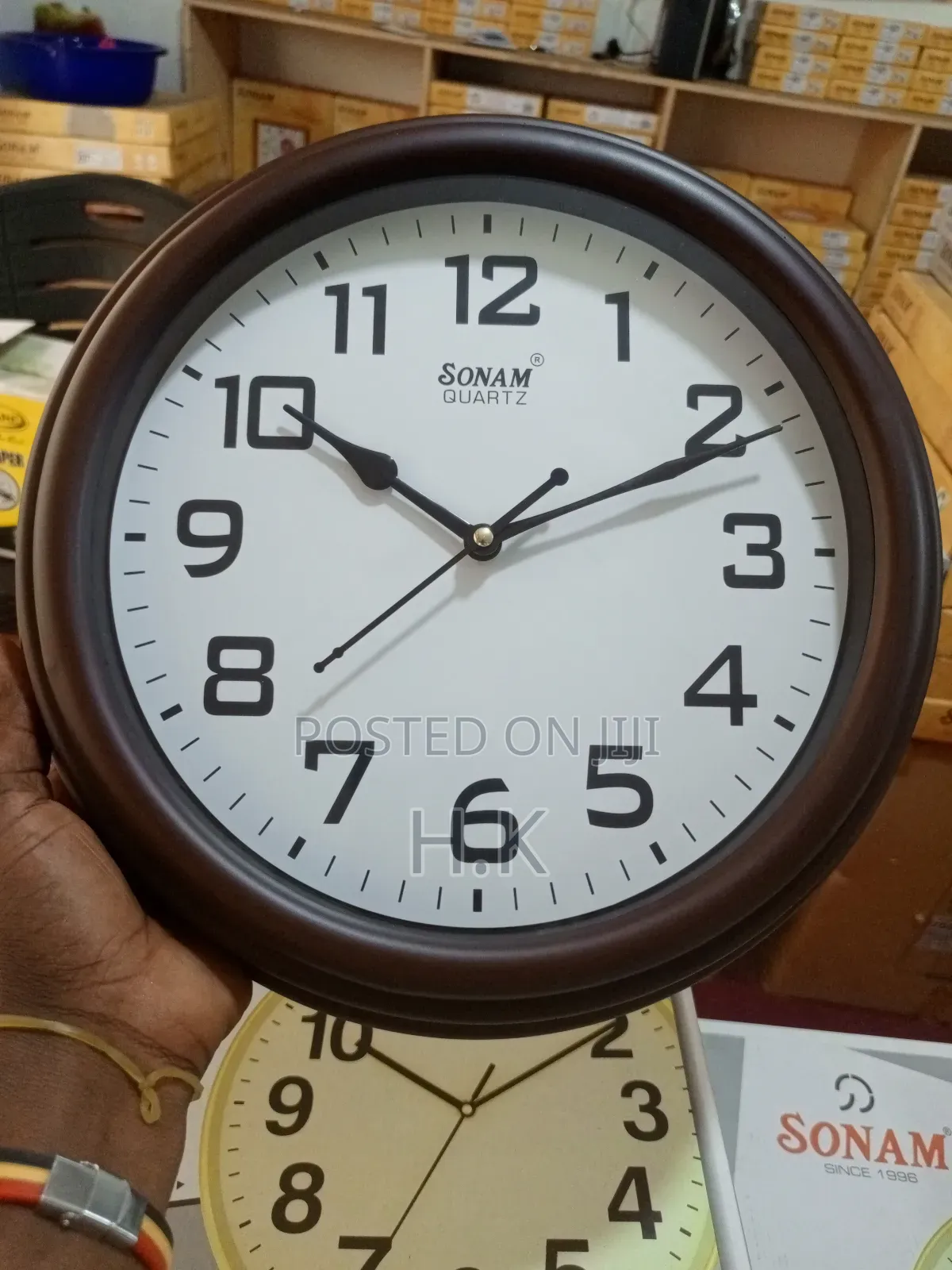 Sonam 107 Quartz Wall Clock With