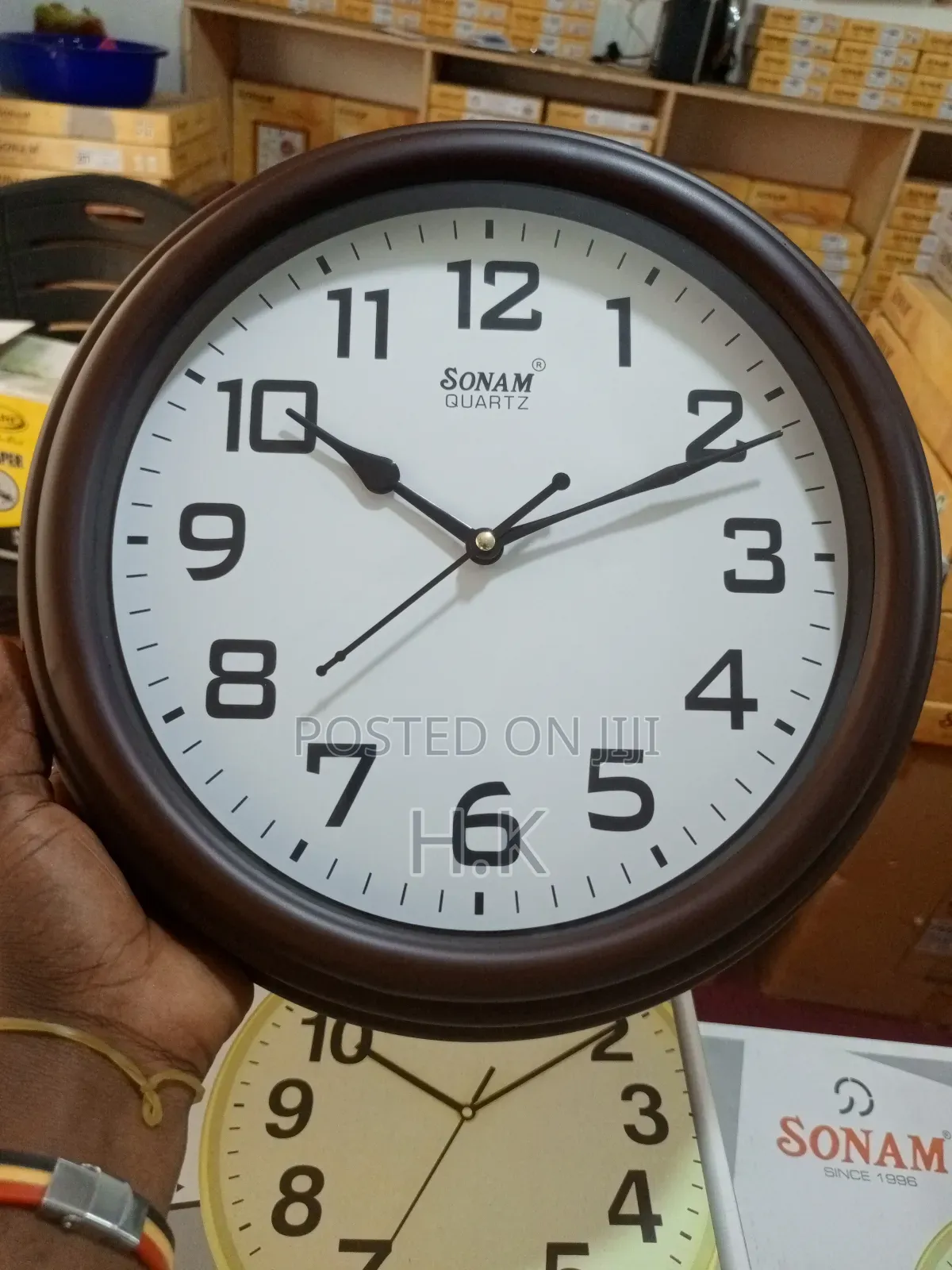 Sonam 107 Quartz Wall Clock With
