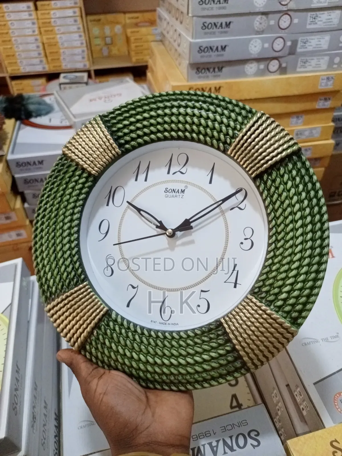 Sonam Quartz Wall Clock 8147