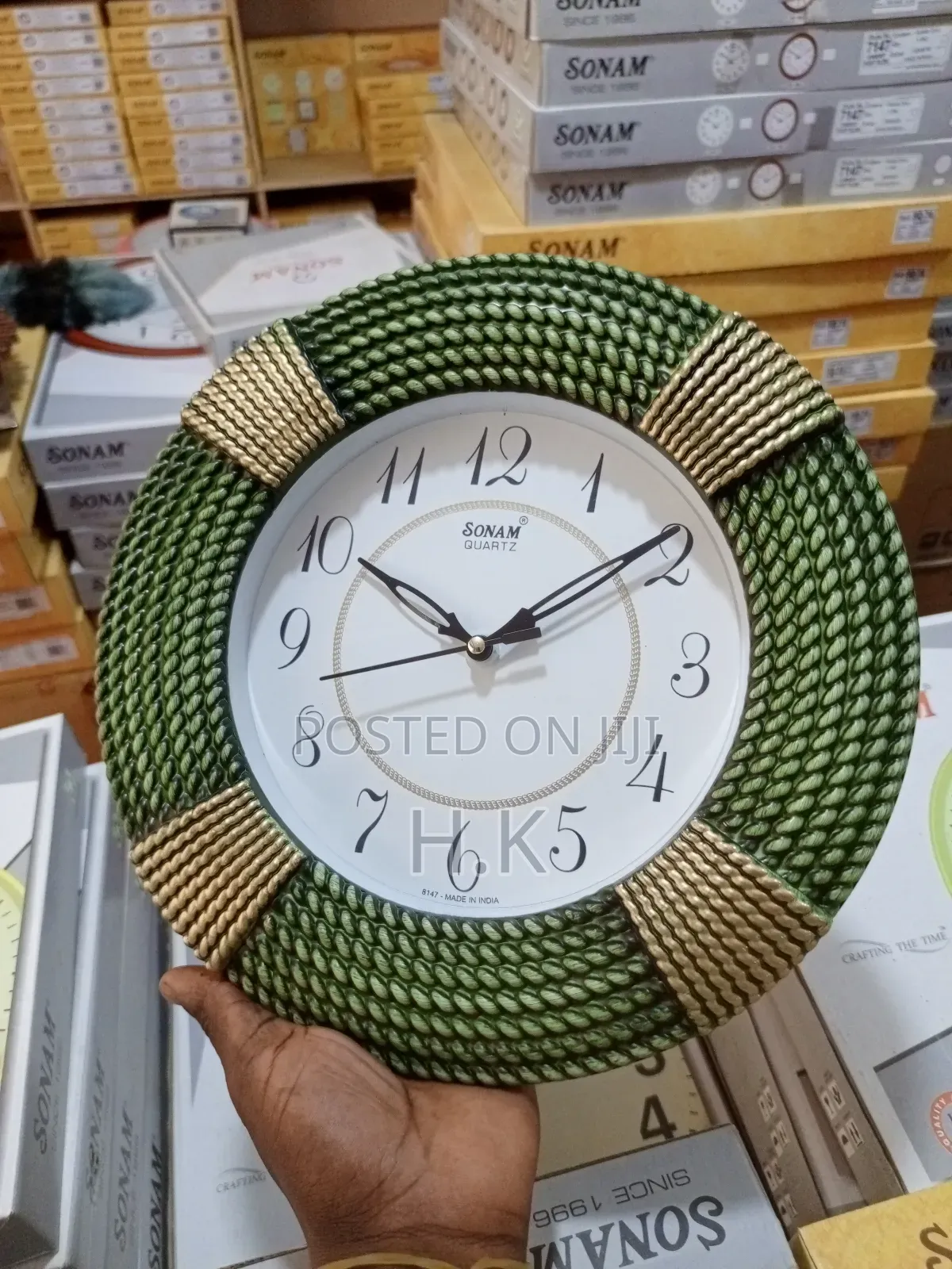 Sonam Quartz Wall Clock 8147