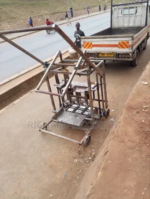 Manual Brick Making Machine for Three Blocks