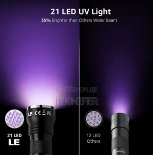Battery _ Powered Counterfeit Money Detector Torch
