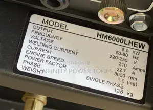 Haomax Welder and Generator Set