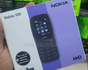New Nokia 105 Black