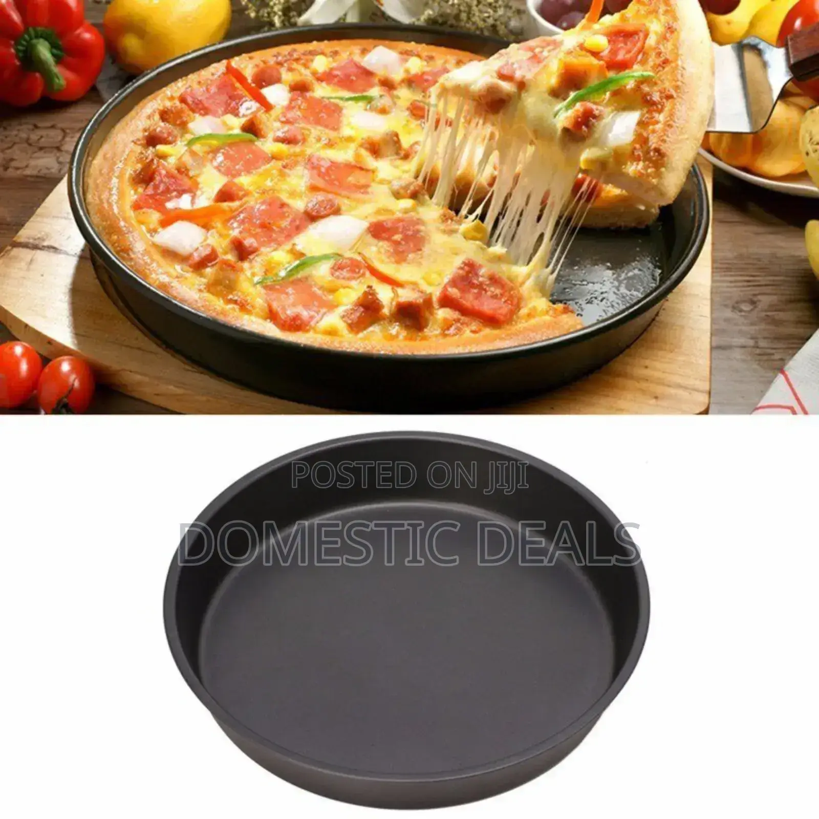 Deep Nonstick Pizza Pan