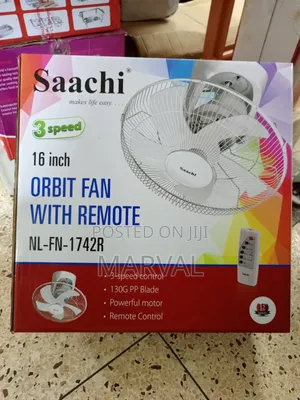 Saachi 16 Inch Orbit Ceiling Fan With Remote