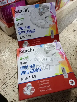 Saachi 16 Inch Orbit Ceiling Fan With Remote