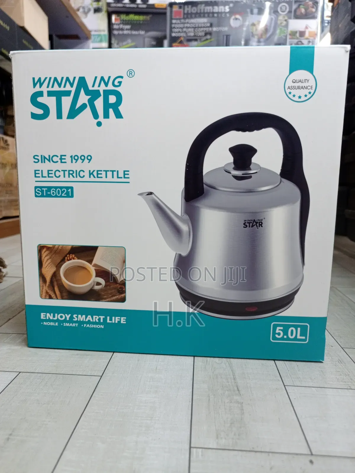 Winning Star St-602 5.0l Stainless Steel Electric Kettle