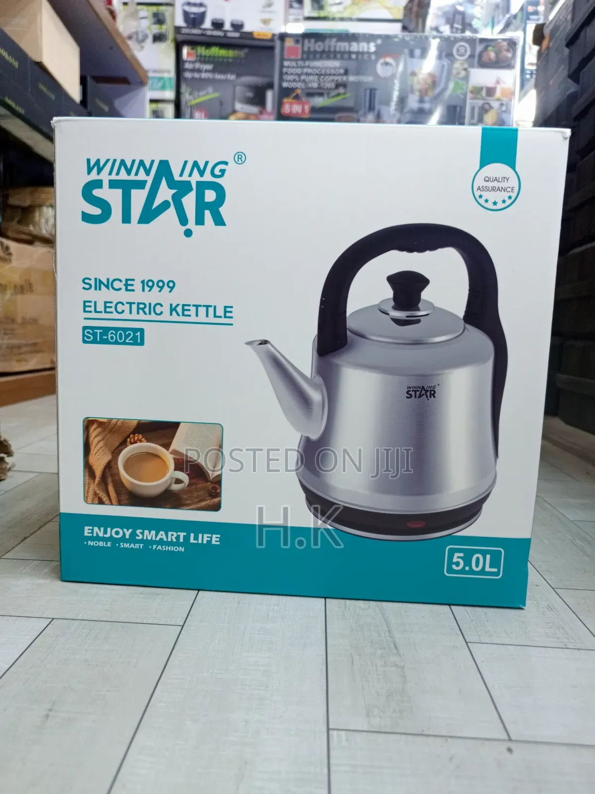 Winning Star St-602 5.0l Stainless Steel Electric Kettle