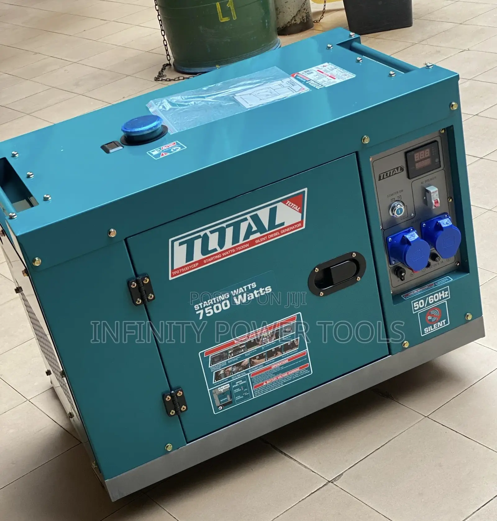 Silent Diesel Generator(Total) 7500w